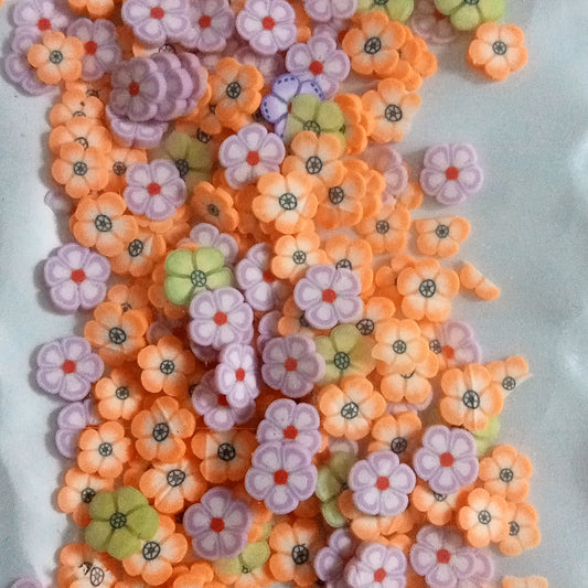 Assorted Flower Slices